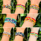 Beaded Bracelets - "Solidarity Pack" (5 pcs.), handmade