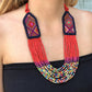 Beaded Necklace, adjustable length - "Aguacatán Equilibrium"