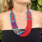 Collares Textiles Ceremoniales - "Aguacatán Rojos"