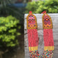 Collares Textiles Ceremoniales - "Aguacatán Rojos"