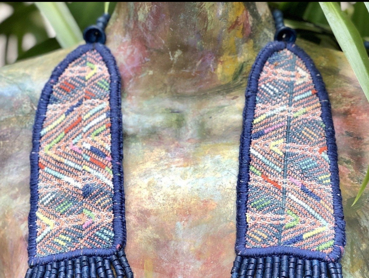 Pecheras Vintage Textiles - "Geometría Ancestral"