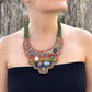 Embroidered Necklaces with Jade - "Bordado Fantástico"