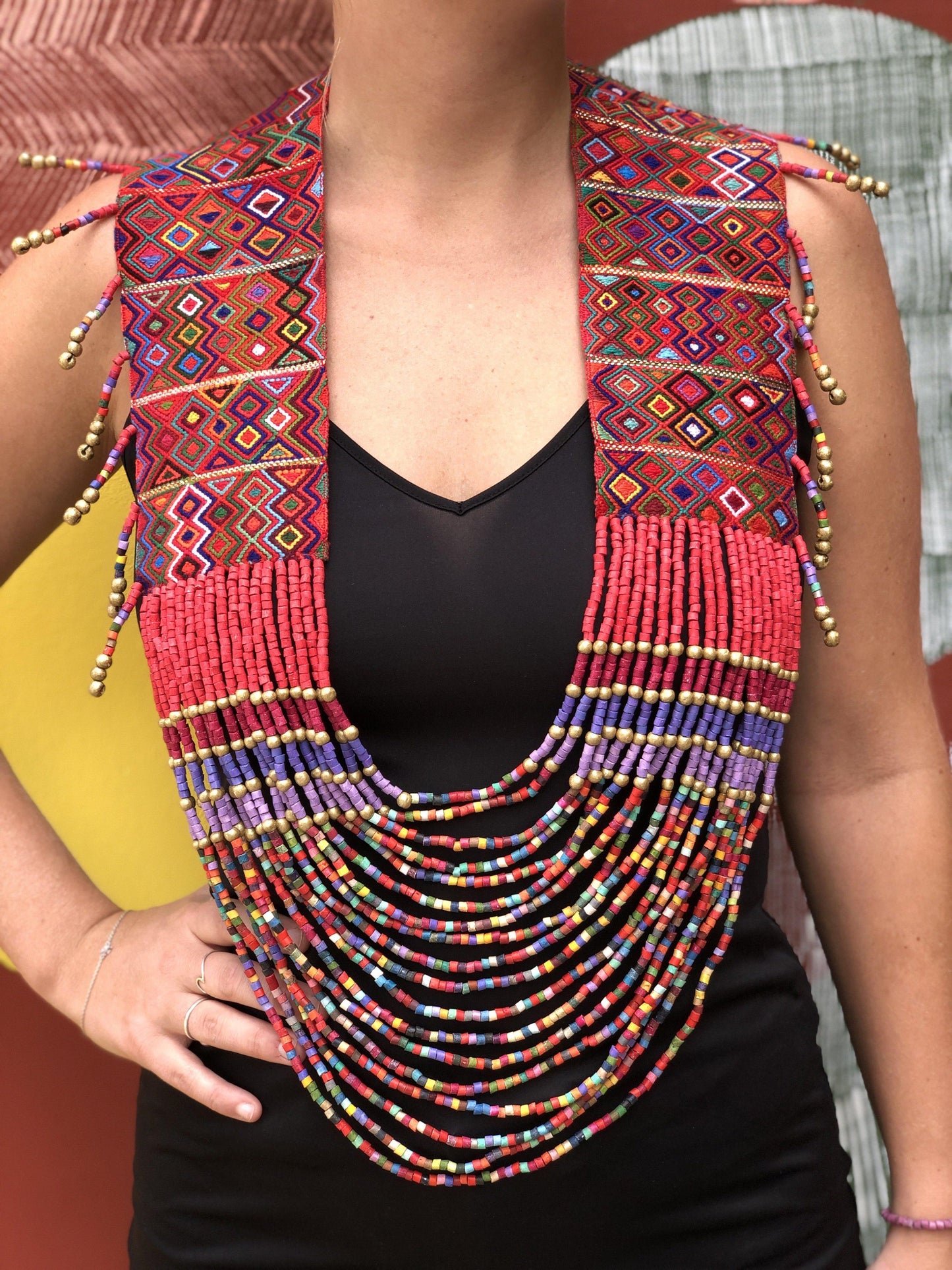 Ceremonial Aguacatán - Red/Purple (grande)