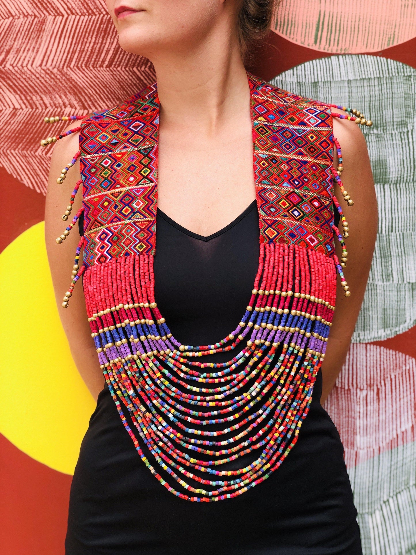 Ceremonial Aguacatán - Red/Purple (grande)