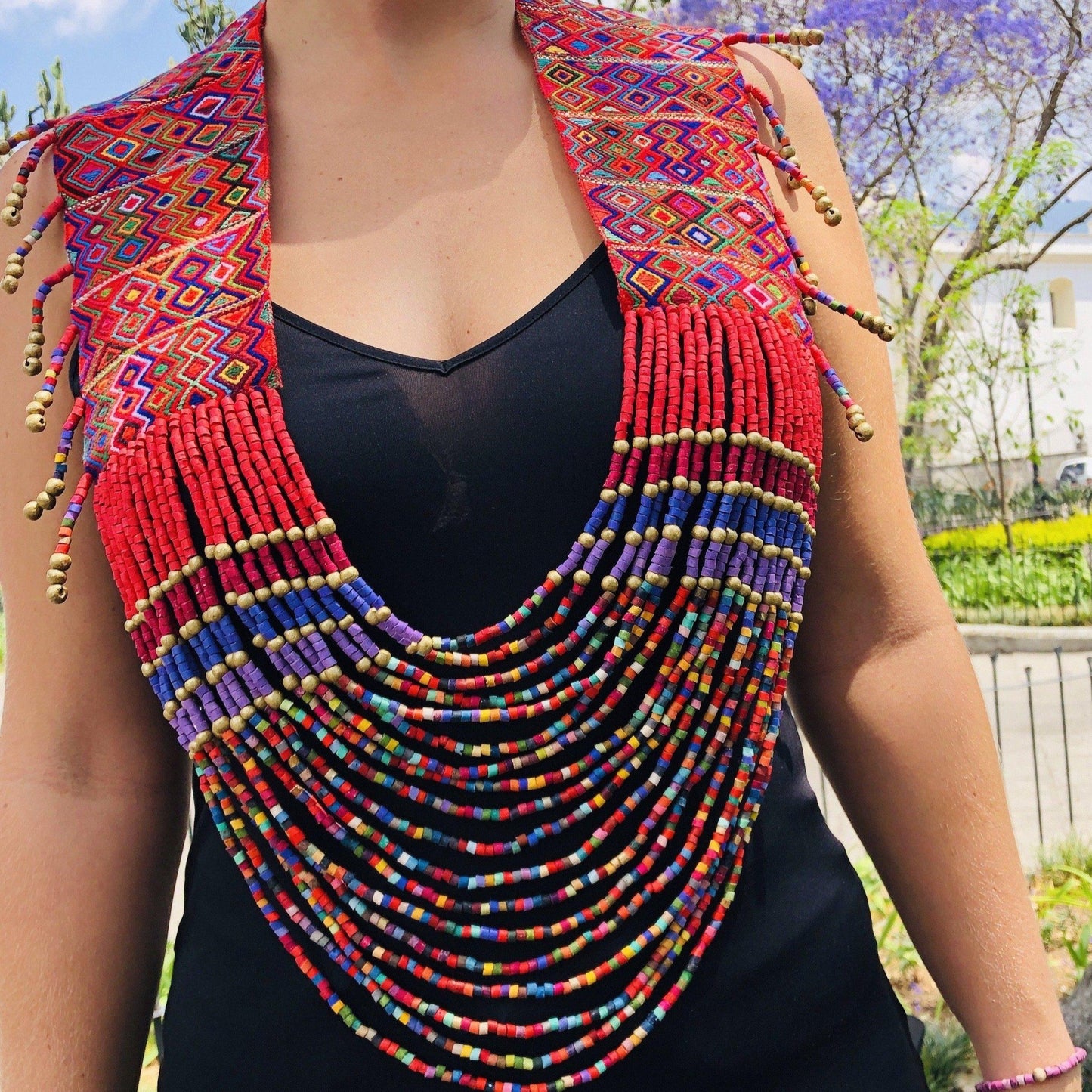 Ceremonial Aguacatán - Red/Purple (grande)