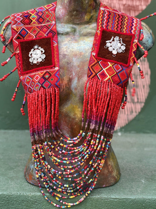 Hombreras Textiles Ceremoniales - "Aguacatán"
