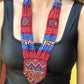 Ceremonial Textile Necklaces with Pompon - "Korbata"