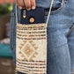 Colores Cell Phone Bags - White/Gold