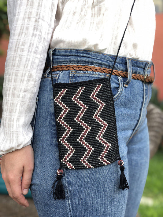 Colores Cell Phone Bags - Zig Black