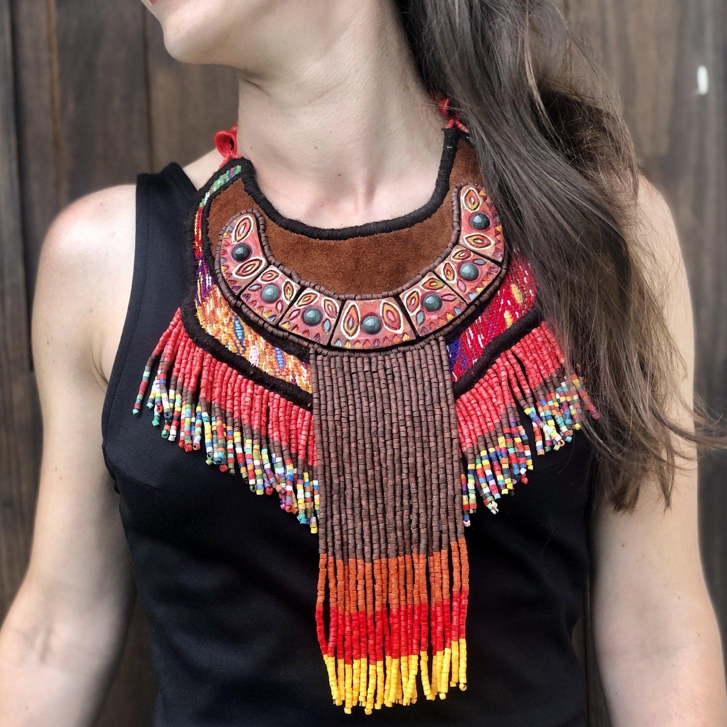 Collares Escultura Todo en Uno con Jade - "Dimensiones"