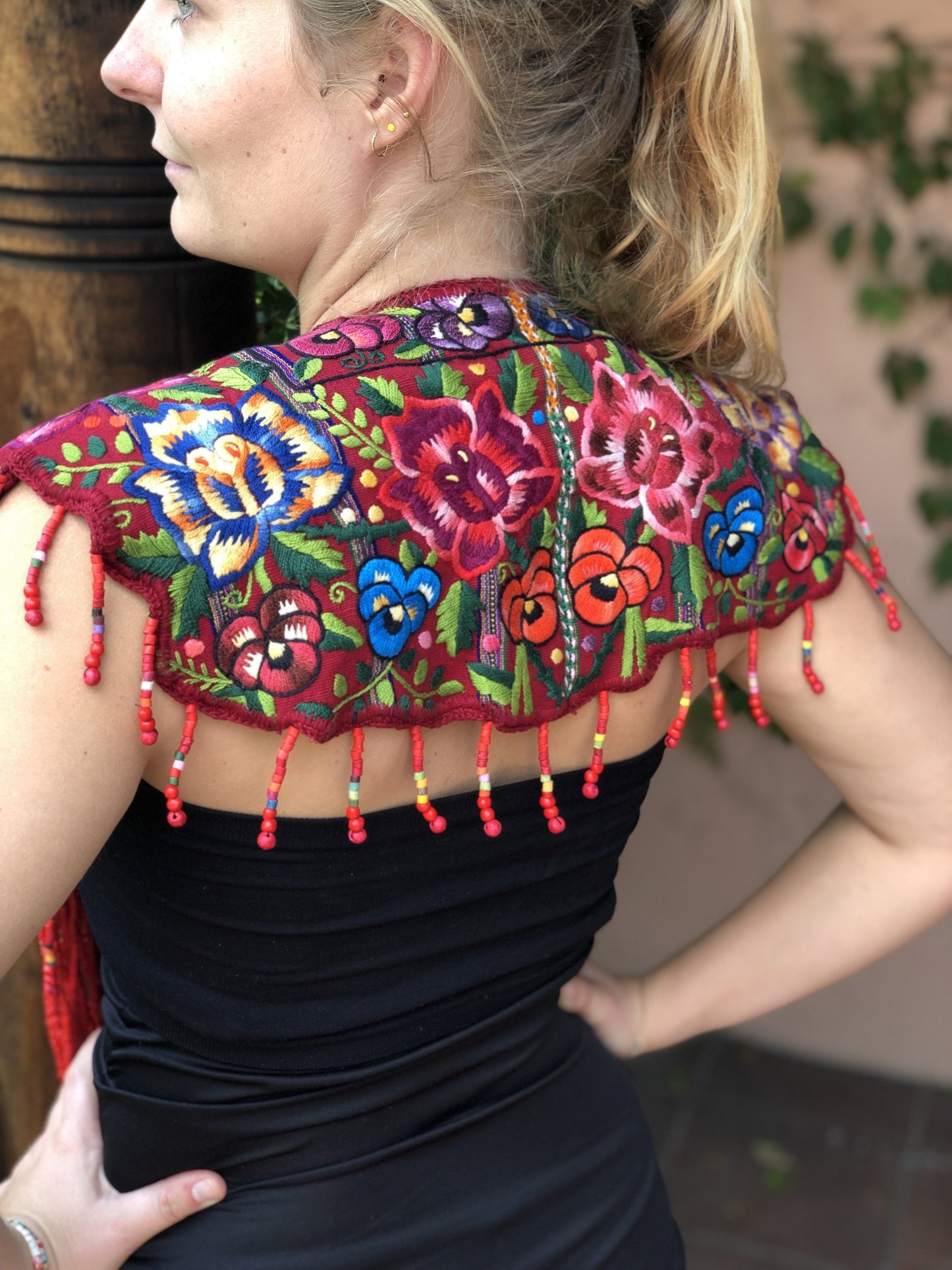 Huipil - Rosas Rojas (M/L)