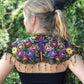 Huipil - Verde Floral    (M/L)