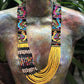 Woven Textile Necklaces - "Zunil"