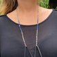 Multiusos, collar de cuentas y cadena de cordón, hecho a mano