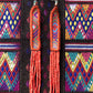 Lightweight, Embroidery, Beaded, Dangle Earrings - "Itzá", handmade