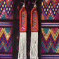 Lightweight, Embroidery, Beaded, Dangle Earrings - "Itzá", handmade