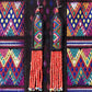 Lightweight, Embroidery, Beaded, Dangle Earrings - "Itzá", handmade