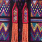 Lightweight, Embroidery, Beaded, Dangle Earrings - "Itzá", handmade