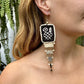 Aretes Copán - Pájaros Blancos