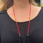 Multiusos, collar de cuentas y cadena de cordón, hecho a mano
