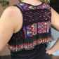 Beaded Vest with Traditional Textile - "Imperial"