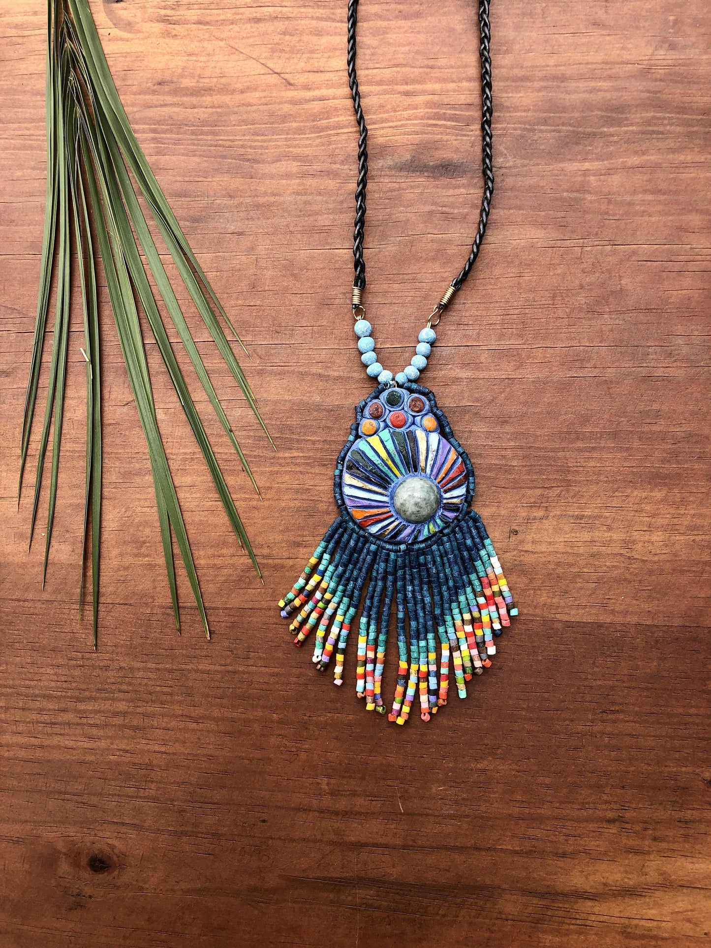 Kinich Ahau Pendant - Hurricane Eye