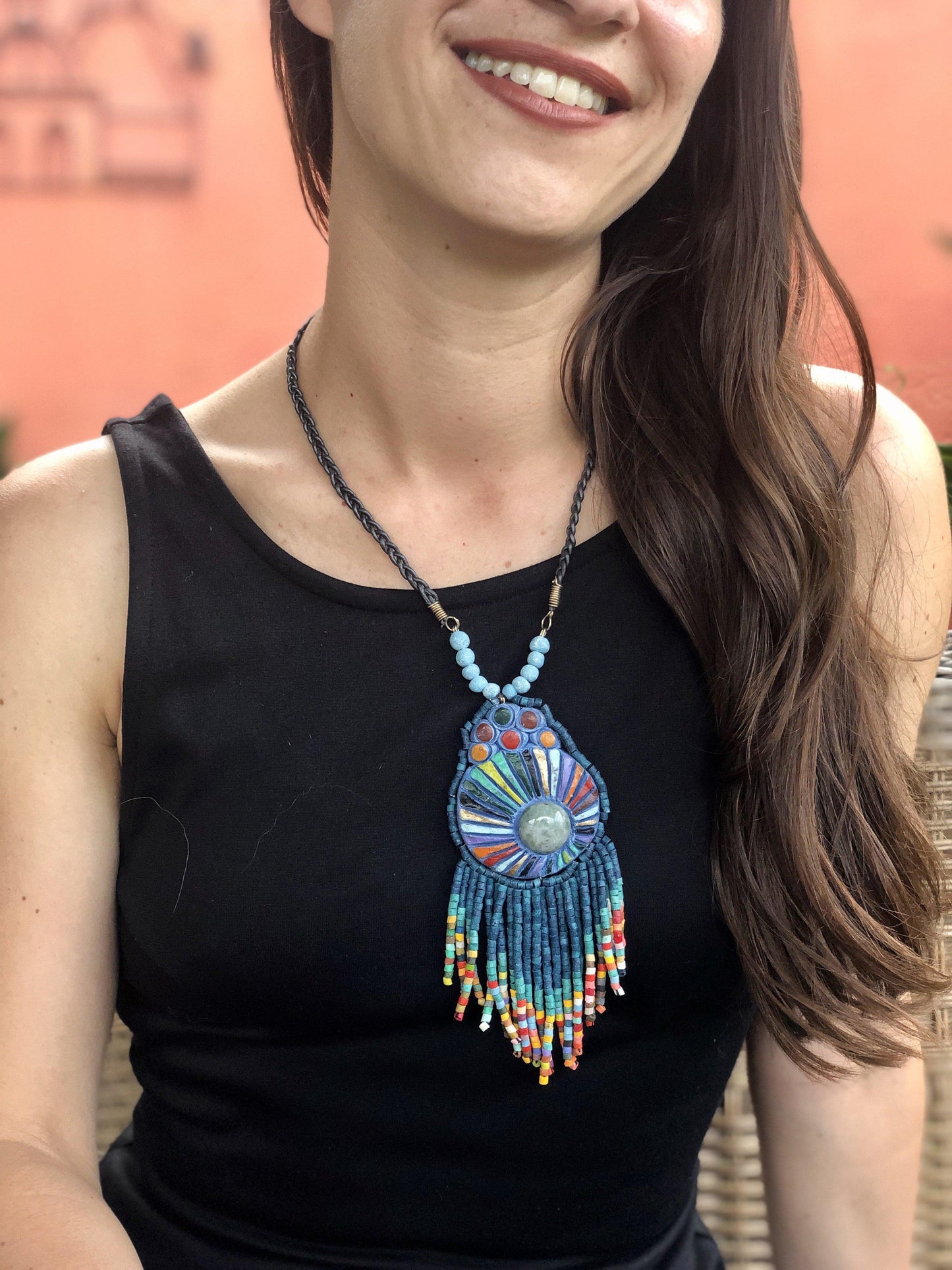 Kinich Ahau Pendant - Hurricane Eye