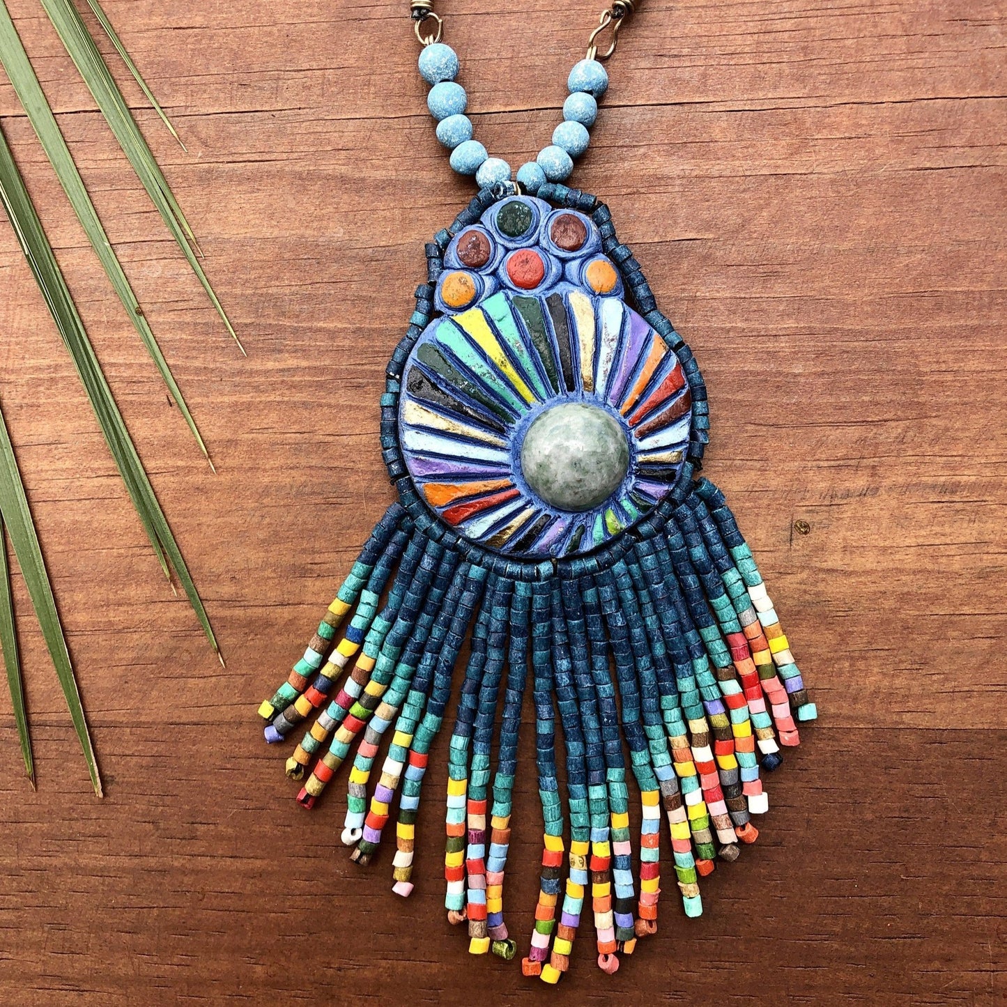 Kinich Ahau Pendant - Hurricane Eye