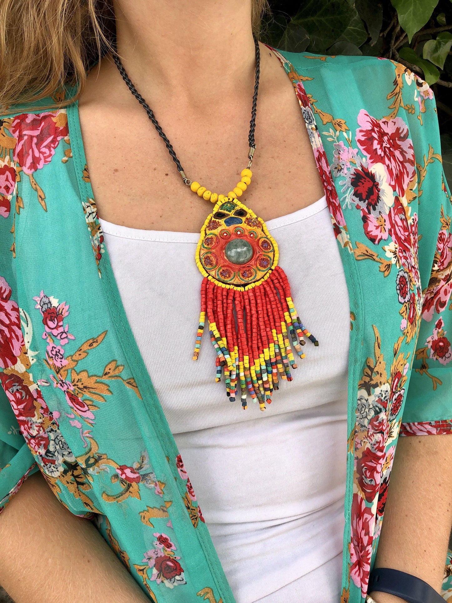 Kinich Ahau Pendant - Jade Sol