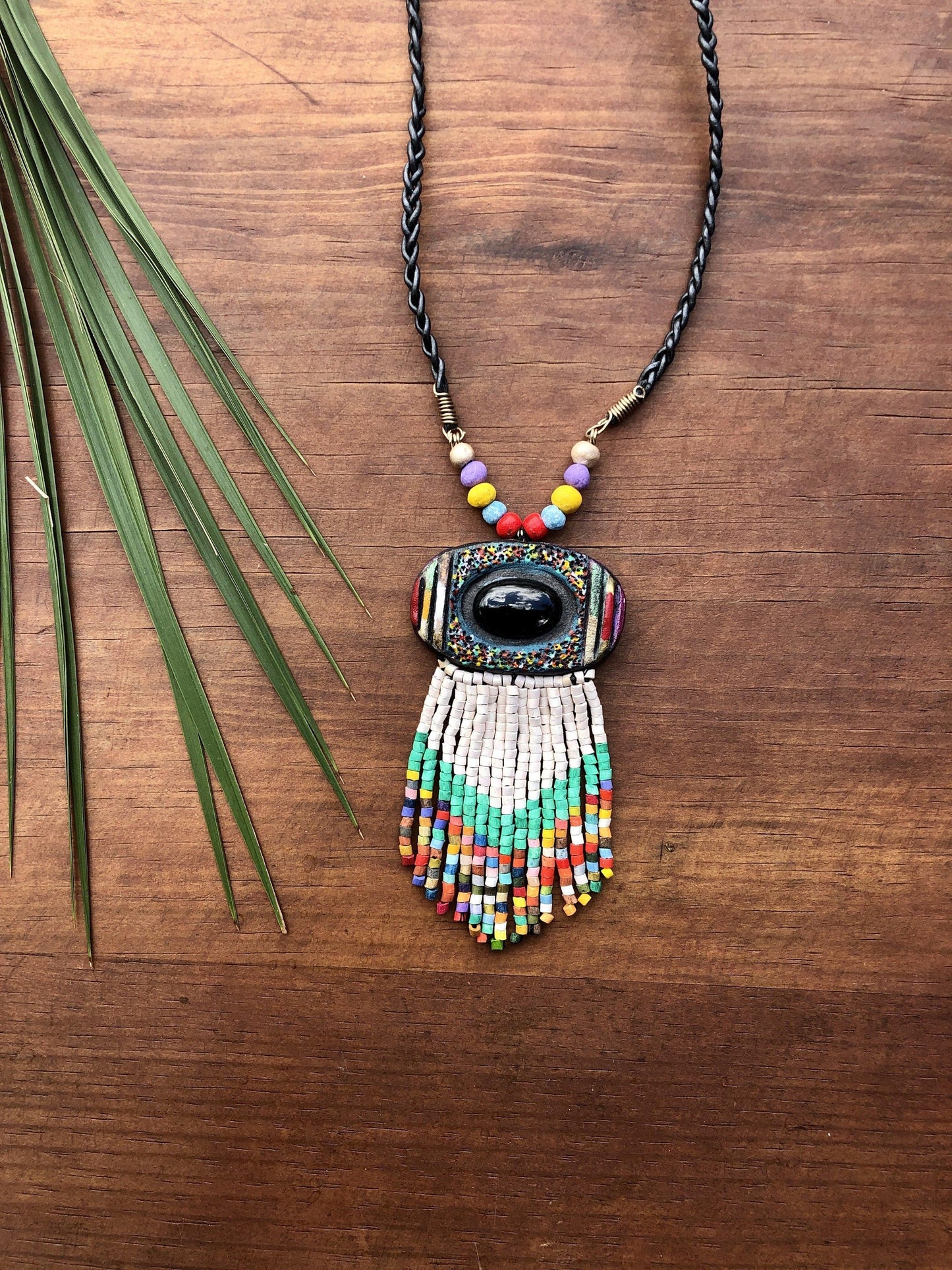 Collares Colgantes con Jade - "Kinich Ahau"