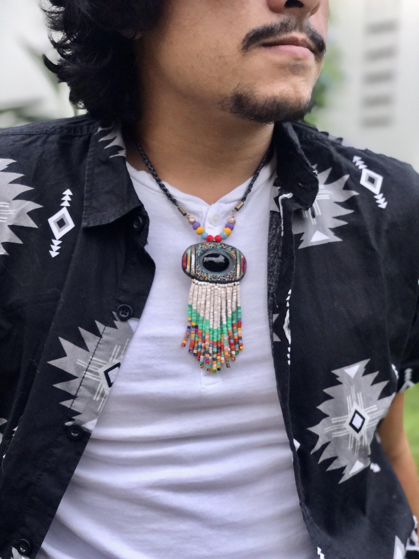 Collares Colgantes con Jade - "Kinich Ahau"