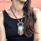 Collares Colgantes con Jade - "Kinich Ahau"