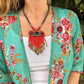 Colgante Kinich Ahau - Universo Rojo