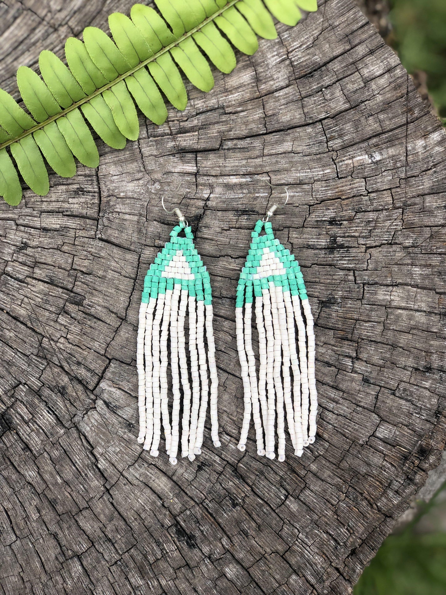 Long Tikal - Blanco/turquesa