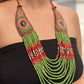 Collares Bordados con Jade - "Luna Jade"