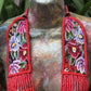 Embroidered Flowers Chest Pieces - "Patzún Flores"