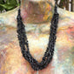 Torsade Collar Gargantilla 2en1 - "Poporopo", hecho a mano