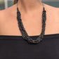 Torsade Collar Gargantilla 2en1 - "Poporopo", hecho a mano