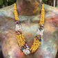 Torsade Collar Gargantilla 2en1 - "Poporopo", hecho a mano