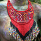 Woven Textile Necklaces - "Princesa Maya"