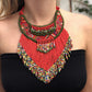 Ceremonial Textile Necklaces - "Quimbaya"