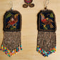 Santiago Birds - Brown Multicolor