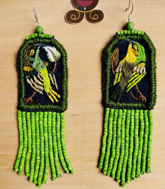 Santiago Birds - Lime