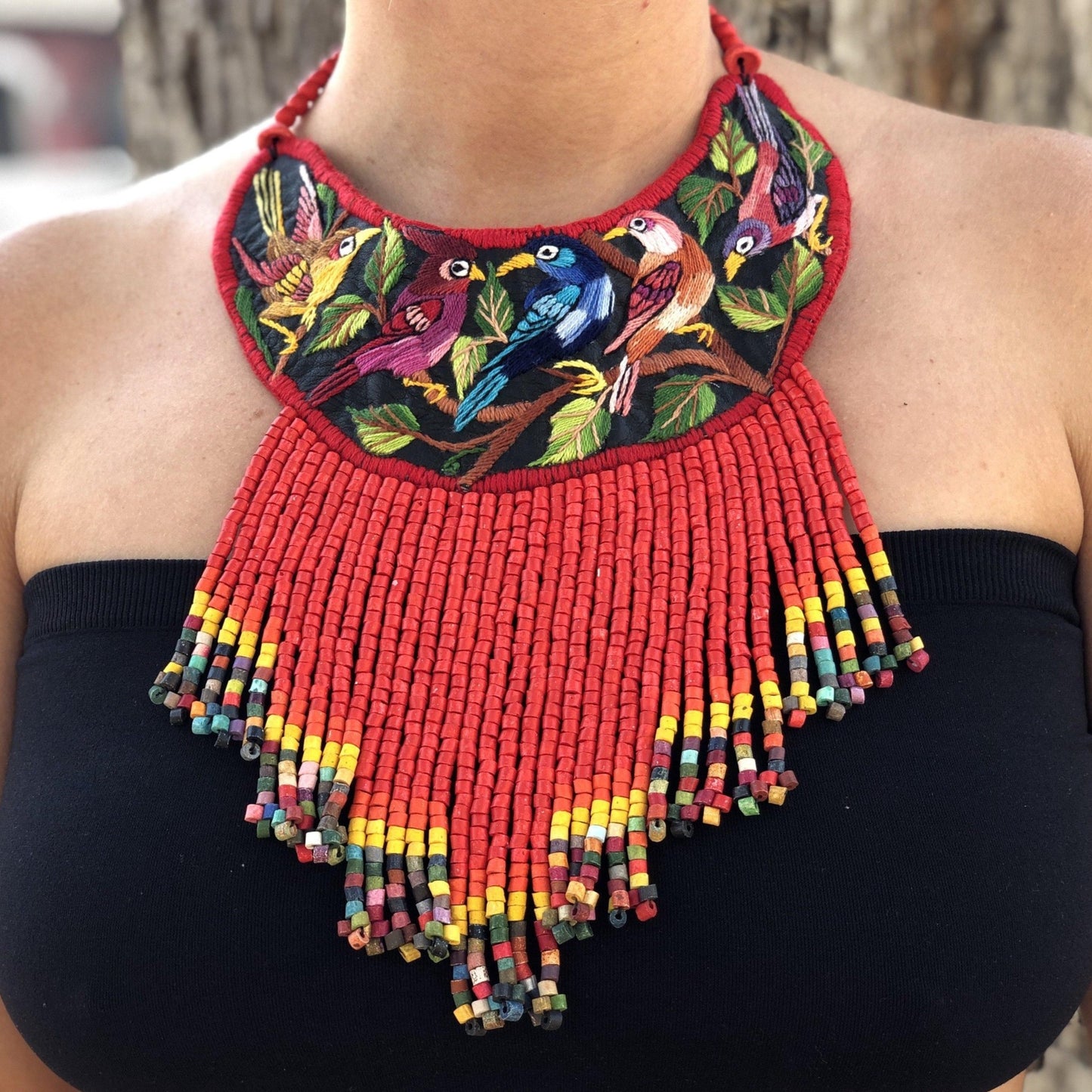 Santiago Birds - Red