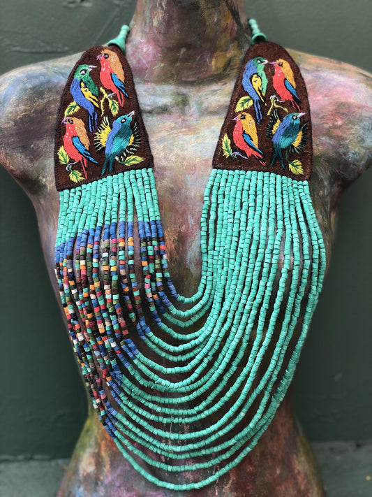 Santiago Birds - Turquoise