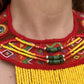 Ceremonial Textile Necklaces with Precious Stones - "Semuc Champey"