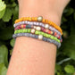 Beaded Bracelets - "Solidarity Pack" (5 pcs.), handmade