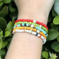 Beaded Bracelets - "Solidarity Pack" (5 pcs.), handmade