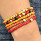 Beaded Bracelets - "Solidarity Pack" (5 pcs.), handmade