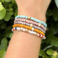 Beaded Bracelets - "Solidarity Pack" (5 pcs.), handmade